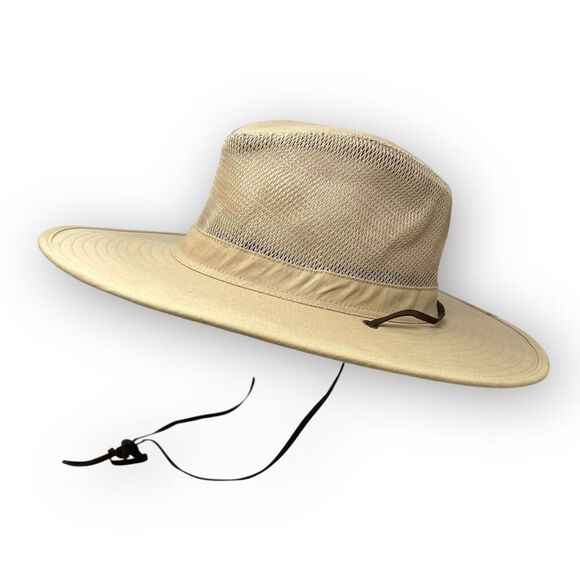 Goldcoast Sunwear Tan Boonie Safari Sun Beach Hat OSFM - Picture 2 of 11